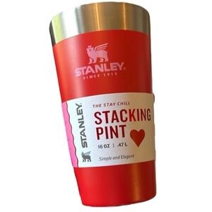 Stanley Target Valentine’s Day Red 16 oz pint stacking cup